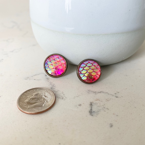 🧜♀️✨Mermaid Earrings - Picture 2 of 3